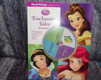 Collectable First Edition Read along CD/Book Disney Princess Enchanting Tales