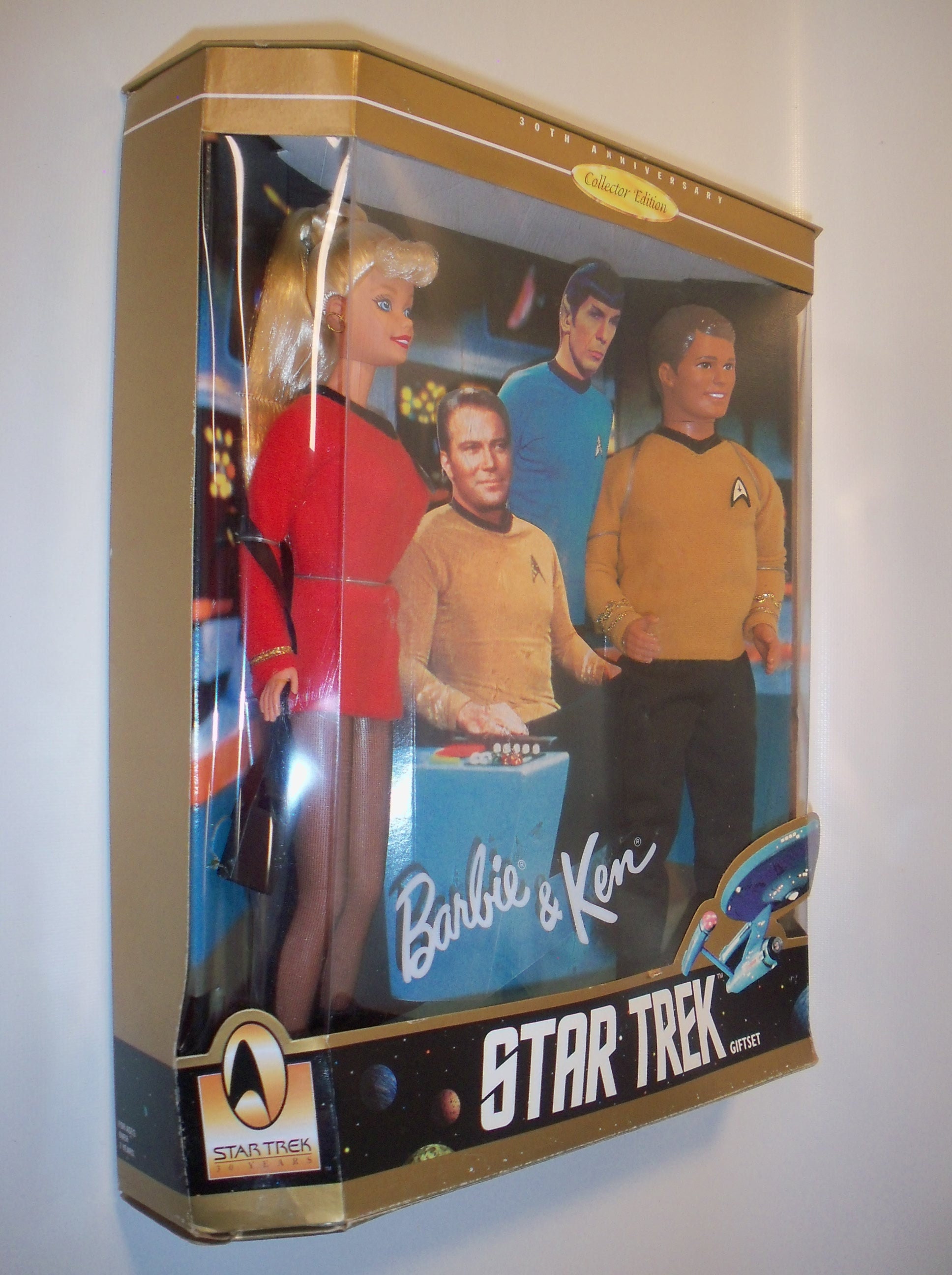 star trek barbie and ken set