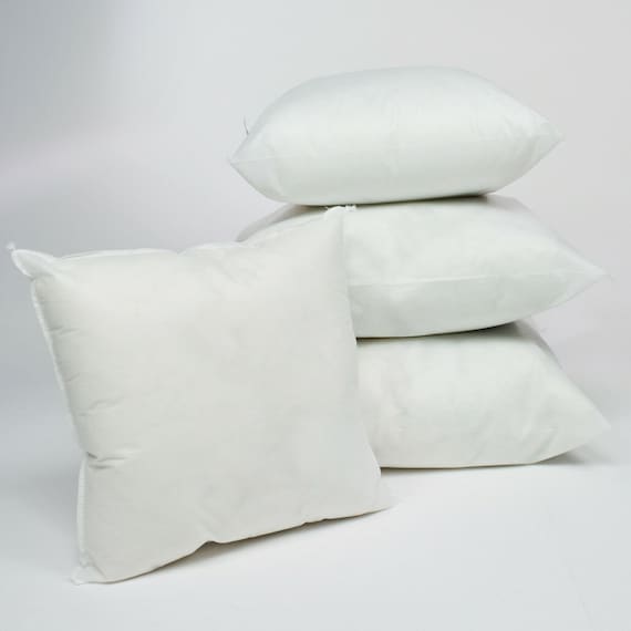 Pack of 4 Cushion Pads Hollowfibre Inserts Fillers Inner Sofa Throw Couch Pillow