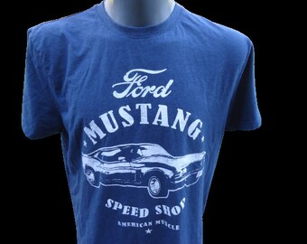 Mustang t shirt uk Clearance