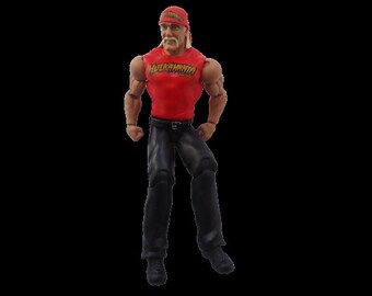 Hulk Hogan WWF WWE Wrestling Minifigure Figure Custom Minifig 151 
