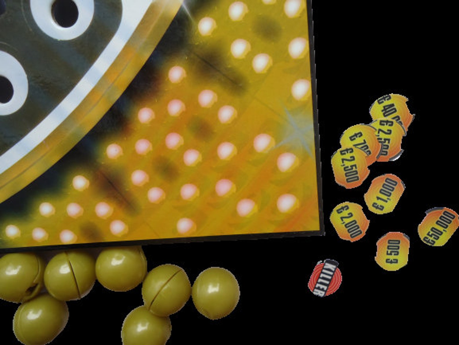 Golden Ball game by Vivid Etsy