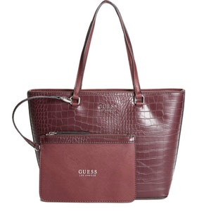 GUESS Tote Bag and Small Keychain Bag