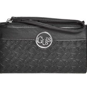 GUESS – Beuteltasche aus Kunstleder mit Logo-Emblem