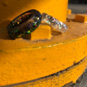 Peacock Ghost Ring