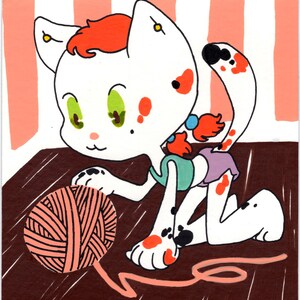 Playtime Acrylic Marker Painting