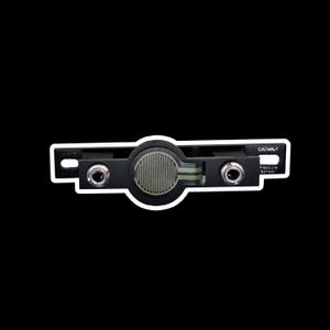 May include: A black pressure sensor with two silver jacks and the text "CATWALK Pressure Sensor" on the side.