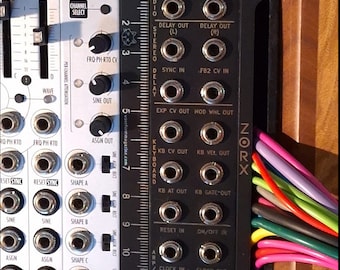 Zorx 3U Through for Easy Access to CV ins for Moog Matriarch, Pedals, Synths Eurorack Module