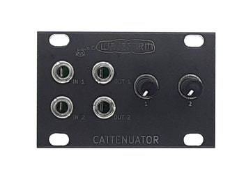 ASSEMBLED 1U Cattenuator Dual Attenuator Passive Module 12HP Waveform