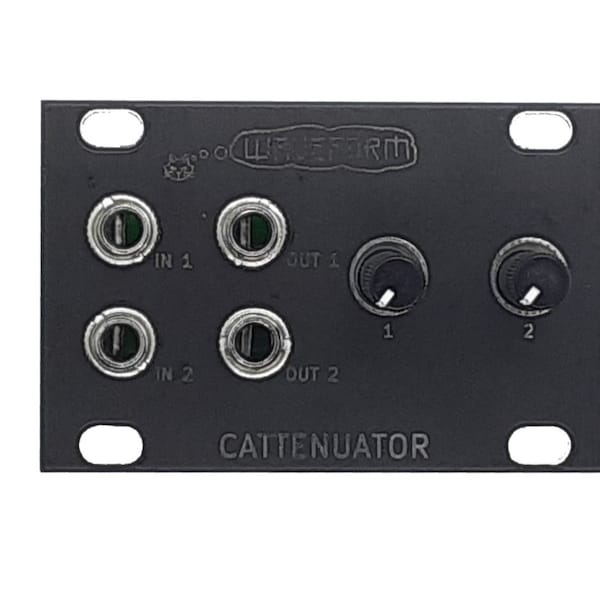 1U Cattenuator Dual Attenuator Passive Module 12HP Waveform DIY Project #7