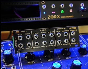 Zorx 1U Through for Easy Access to CV ins for Moog Matriarch, Pedals