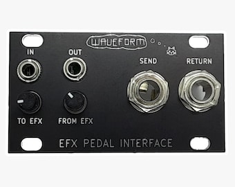 Waveform Magazine 1U EFX Pedal Interface Effects Adapter 14HP Module DIY KIT