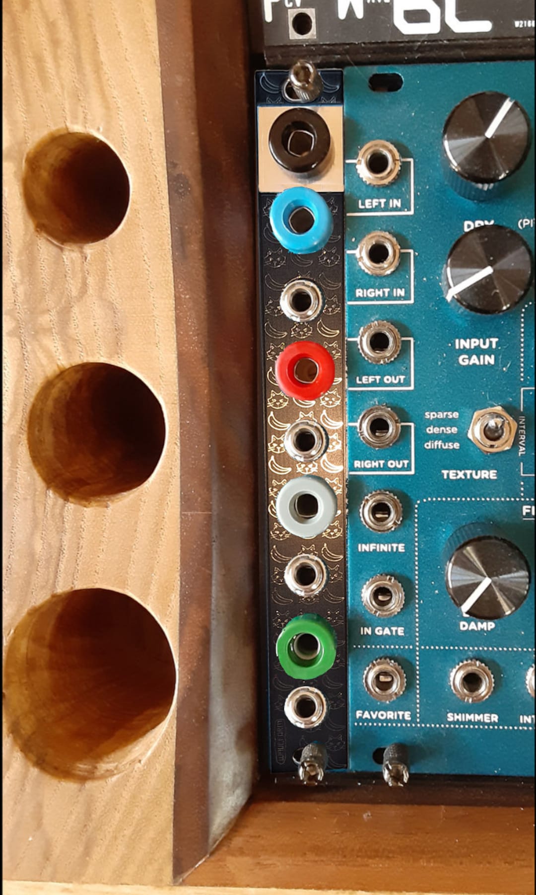 3HP 3U ASSEMBLED Format Jumbler Cats N' Bananas Eurorack/banana Jack ...