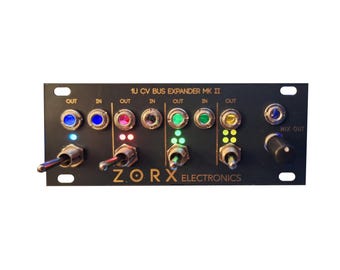 ZORX Elektroniks 1U CV Bus Expander Mk II für Eurorack Modular Synthesizer synth analog Buffered Mult