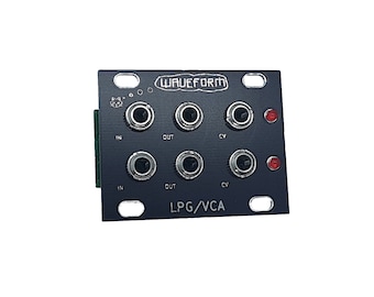 1U LPG/VCA Passive Module 10HP Waveform DIY Project