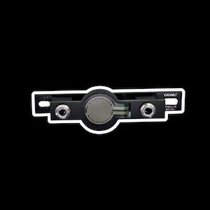 May include: A black pressure sensor with two silver jacks and the text "CATWALK Pressure Sensor" on the side.