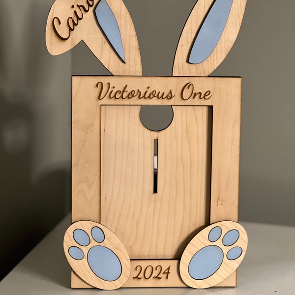 Personalized Bunny Photo Frame