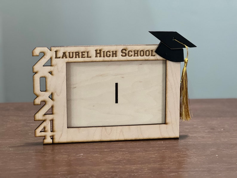 Graduation Tassel Holder Picture Frame Personalized Graduation Gift