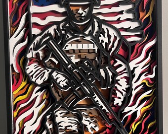 U.S. Military Recognition Wall Art - Army Edition