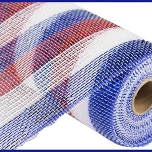 Easter Day Deco Patriotic Wreath Mesh Ribbon for Wreaths All Colors  Metallic Foil Green/Pink/Blue/Yellow Rolls Wreath Making Supplies for  Crafting (4Pack,10x30ft) 
