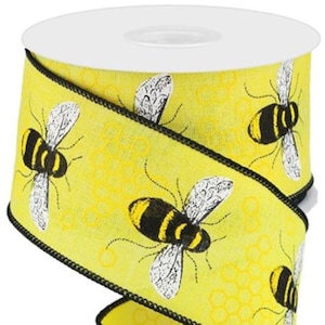 2.5 Honey Bee Royal Ribbon: Yellow RG0195229