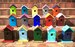 Handmade Custom color Birdhouses Wood Birdhouse Pick your color 