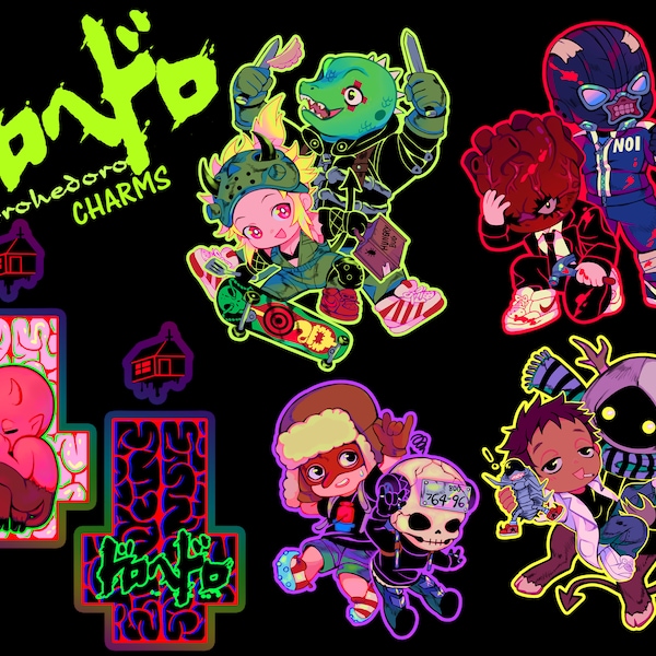 DOROHEDORO CHARMS (pre-orders)