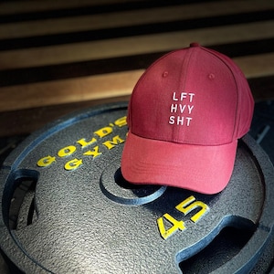 LFT HVY SHT Baseball Dad Hat Adjustable Cap Strapback Fitness Gym Shirt Gift Workout Structured Motivation Christmas