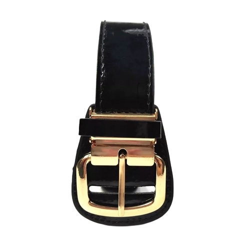 MLB Leather Baseball Belt Shiny Gloss Gold Patent Etsy