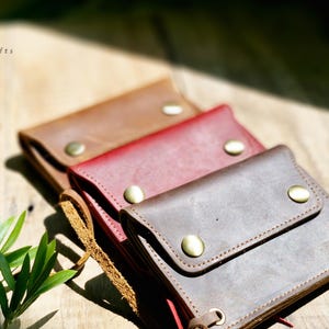 Custom handmade card holder,leather wallet,id card holder,cardholder women