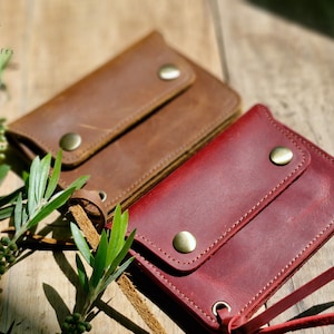 Custom handmade card holder,leather wallet,id card holder,cardholder women