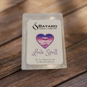 Love Spell Wax Melts: Cherry Blossom & Peach Soy Wax Tarts