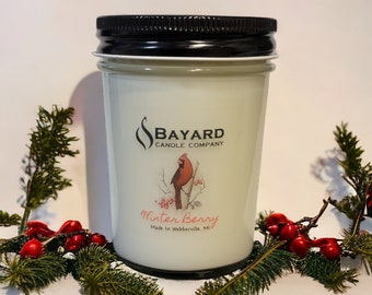 Winter Berry Soy Wax Candle