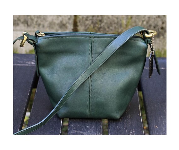 Coach Vintage - Macdougal Zip Crossbody 4130 in Bottle Green