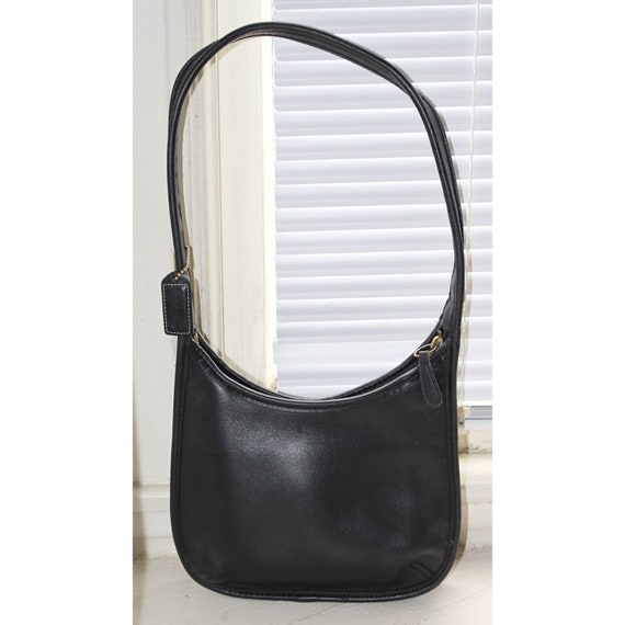 Coach Vintage - Ergo Mini Zip Bag 9020 in Black With Brass