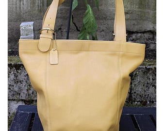 COACH Vintage XL Duffle Feed Sac Large Bucket Bag in Rare