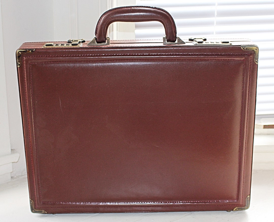 Vintage Amiet Combination Lock Briefcase in Color Etsy