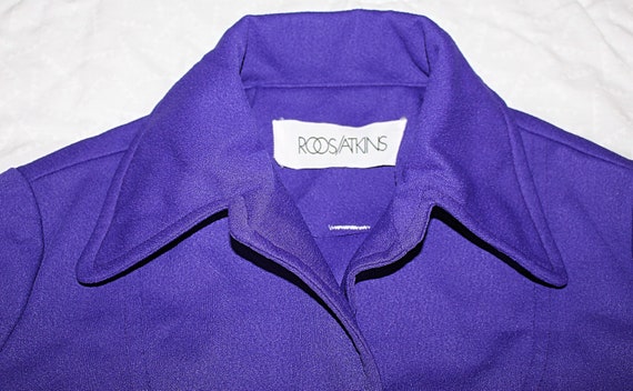 Roos Atkins - 1970s Vintage - Shirt Jacket, Dagge… - image 3