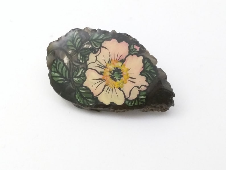 England Glass. A rare old brooch