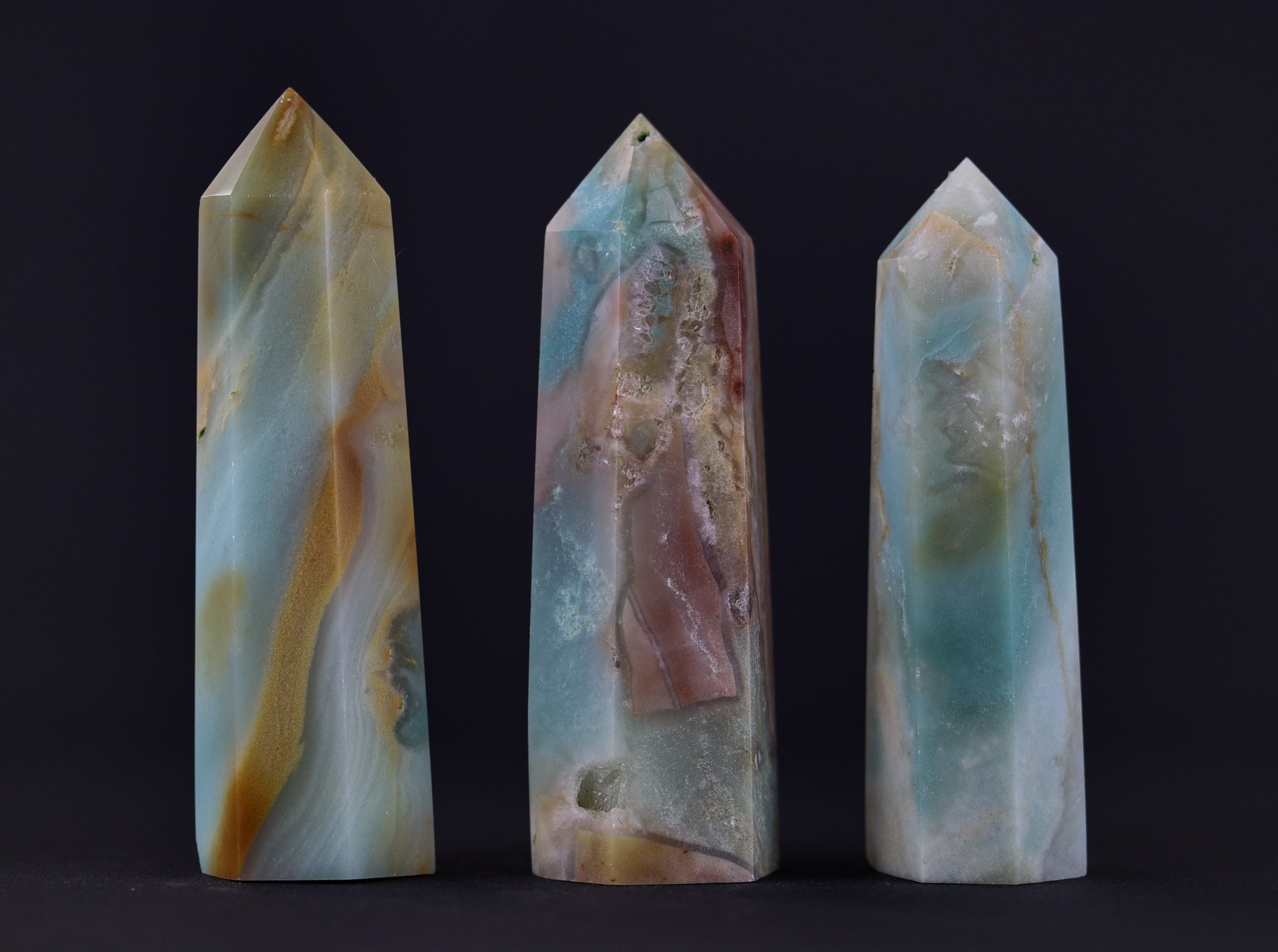 Phoenix Crystal Towers Home Decor Crystals Phoenix Stone Etsy