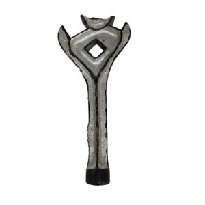 Vintage John Deere Mansur D & M Schraubenschlüssel Stahlguss Traktor Farm Arbeitsgerät Werkzeug Sammlerstück