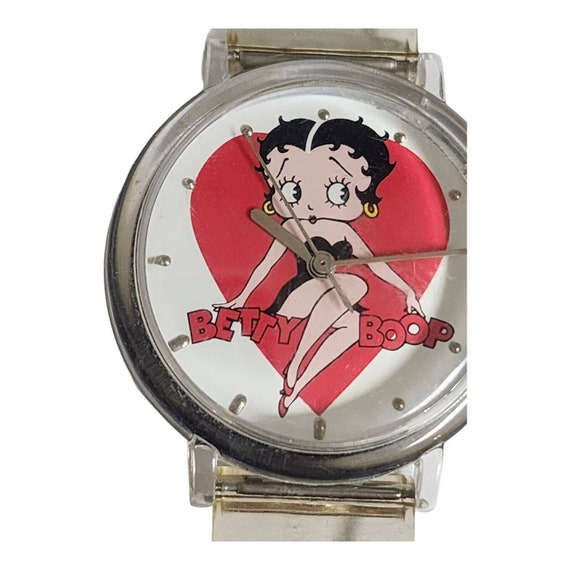 Retro Iconic Betty Boop ValDawn Heart Watch w/ Vi… - image 7