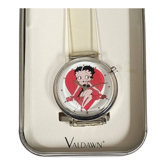Retro Iconic Betty Boop ValDawn Heart Watch w/ Vi… - image 2