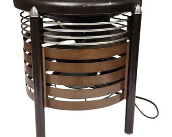 Vintage 1950s Kenmore Hassock Footstool Fan - Mid-Century Modern Electric Fan