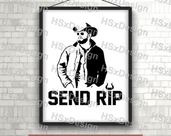 Download Free Yellowstone Rip Svg Etsy SVG Cut Files