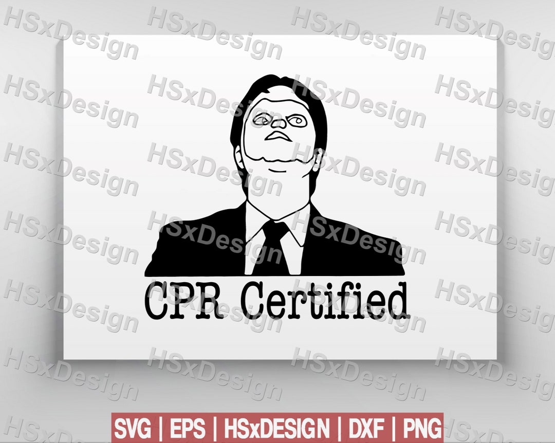 Dwight Schrute CPR Certified the Office Tv Inspired Digital Art Dwight Schrute CPR Certified the Office Tv Inspired Digital Art