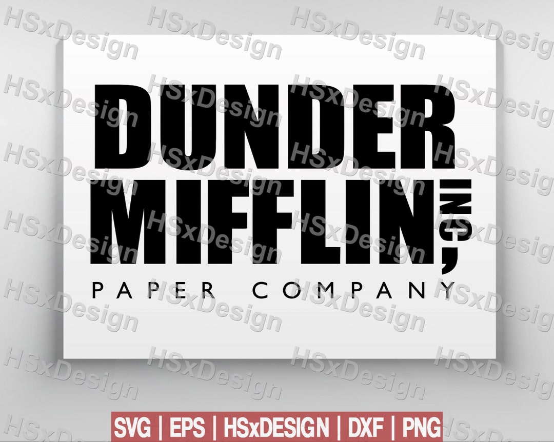 Dunder Mifflin Inc Paper Company the Office Tv Inspired Digital Art ...