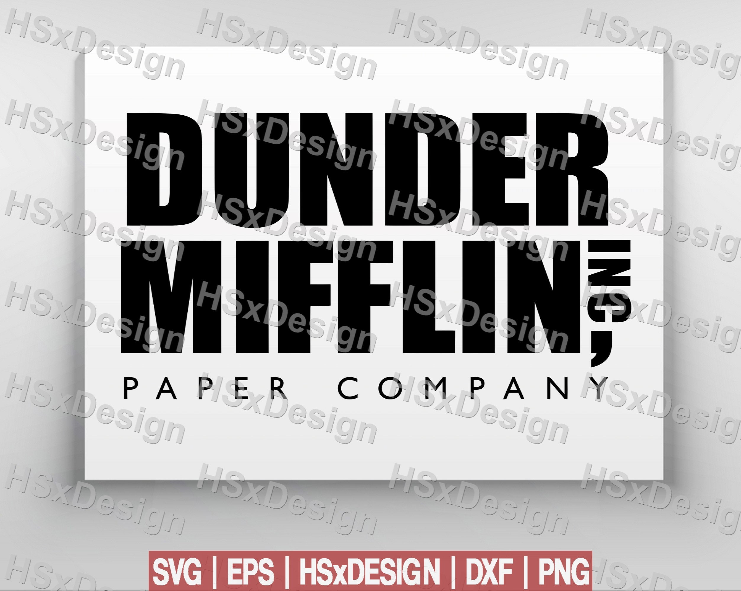 dunder mifflin computer wallpaper Greeting Card for Sale by jserazio1