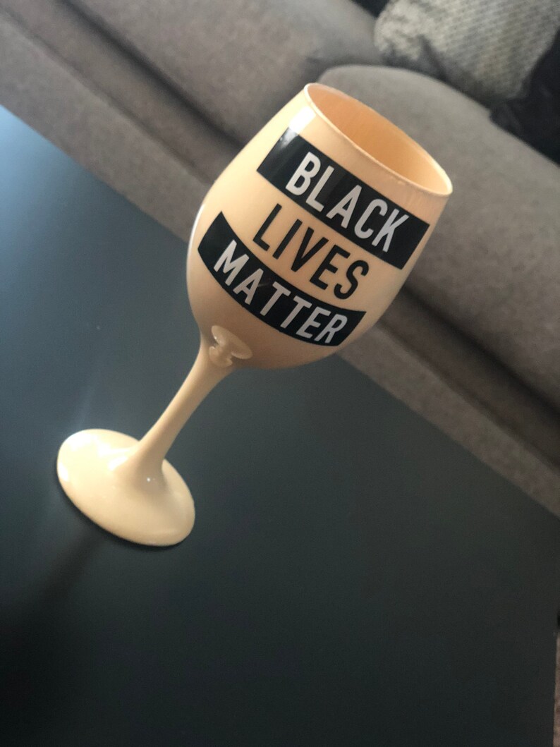 Black Girl Magic Wine Glass Etsy