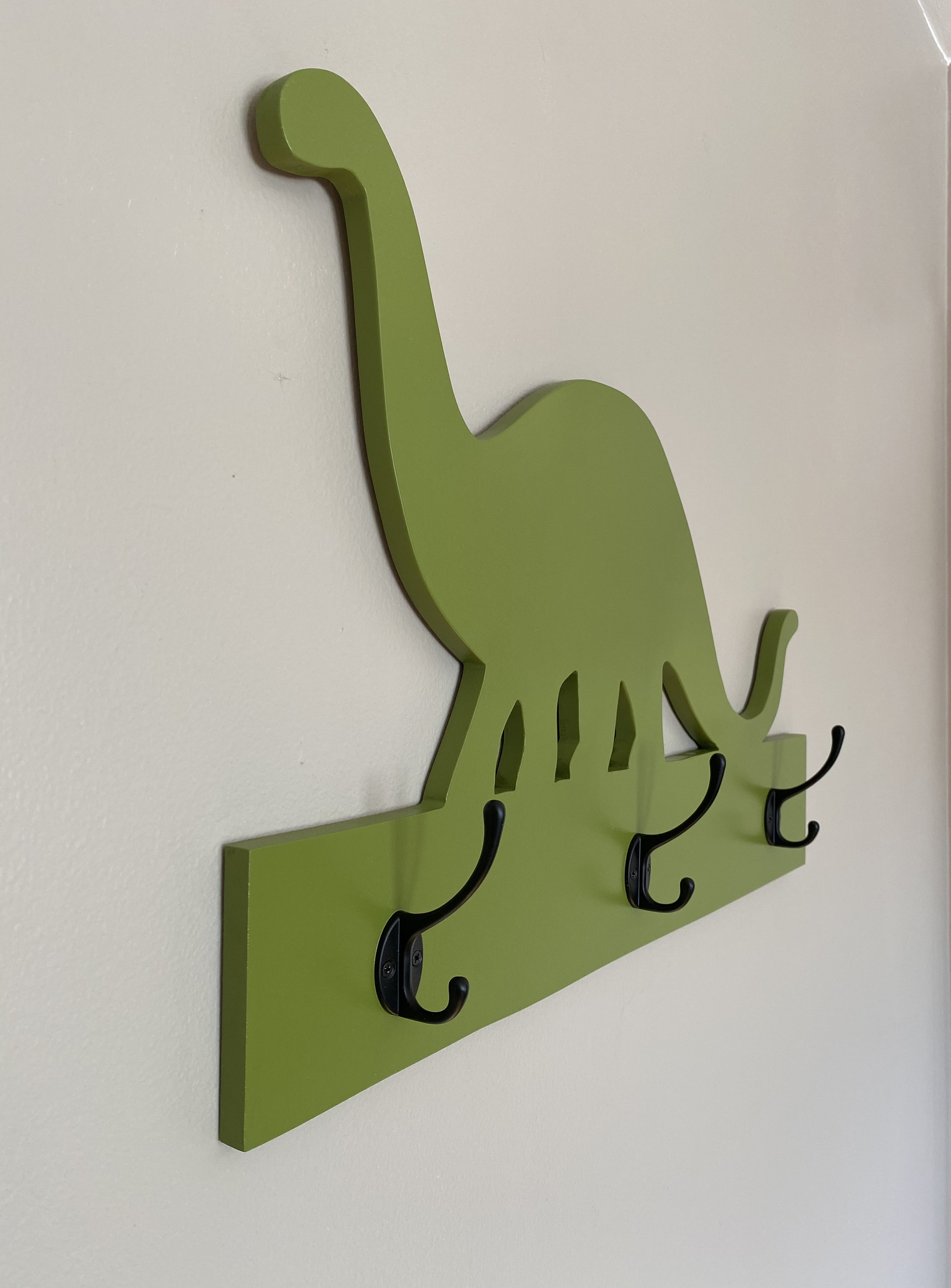 Personalized Dinosaur Coat Rack Dinosaur Towel Rack Dinosaur Etsy